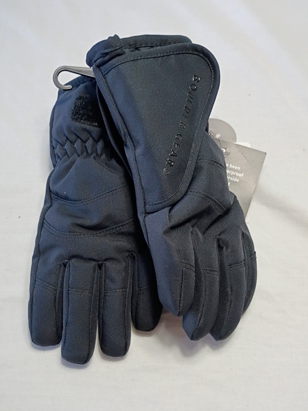 NWT Boulder Gear Toddler Boys Medium Flurry Black Gloves Winter
